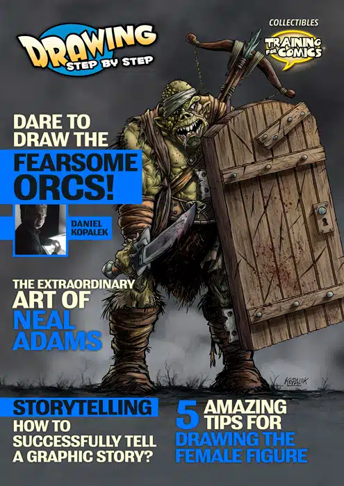 Drawing Step by Step - The Dreaded Orcs - #114